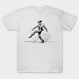 Flamenco dancer - black T-Shirt